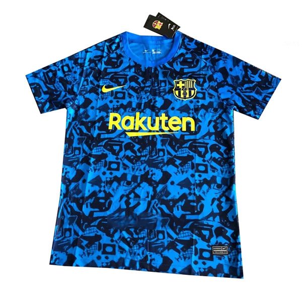 Camiseta Entrenamiento Barcelona 2021-2022 Azul